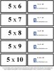 Multiplication and Division Flash Cards